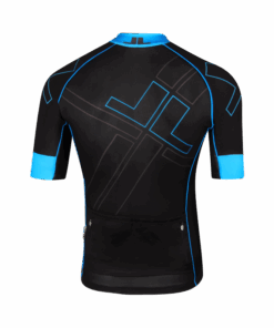 Alternative view of Pro Elite wielershirt zwart/cyaan