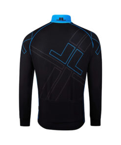 Alternative view of Wielerjack zwart-cyaan