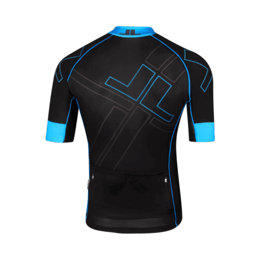 Pro Elite wielershirt zwart/cyaan - Afbeelding 2